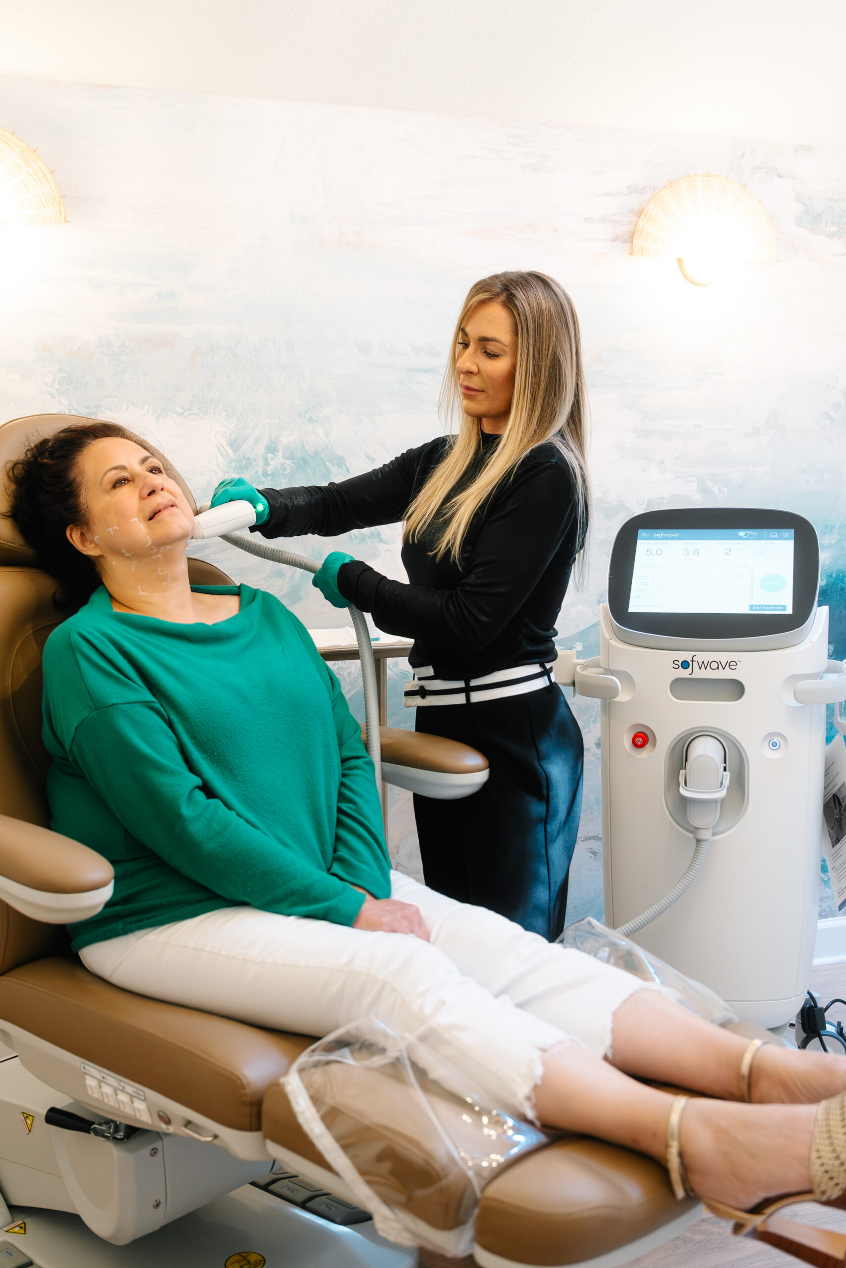 Sofwave treatment experience at Brisa Aesthetics